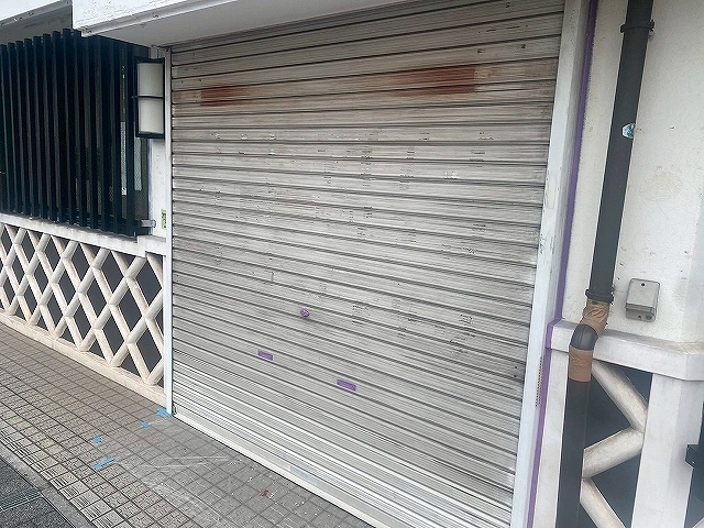 シャッター修繕前
